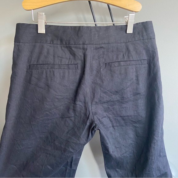 NEW Theory women’s linen pants size 2 - Picture 4 of 6